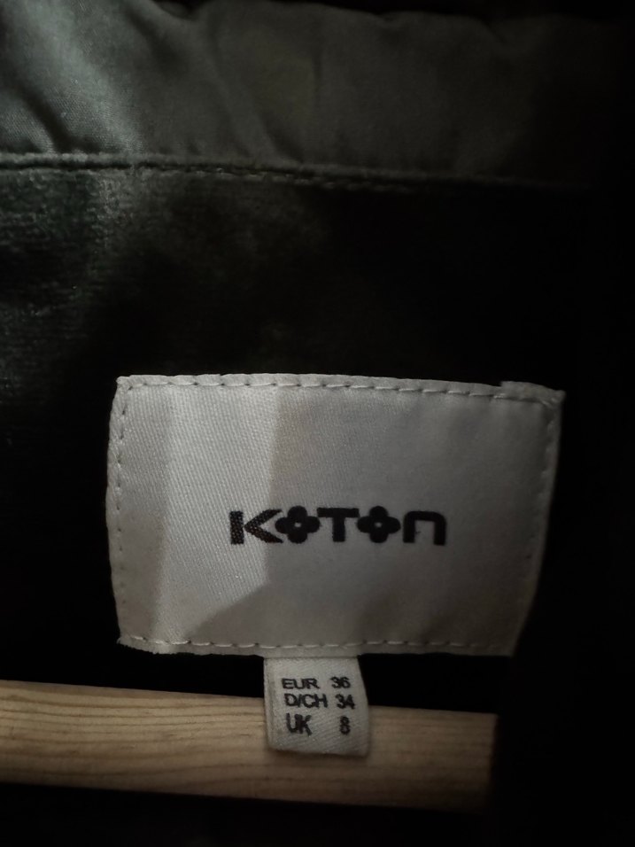 Fermuarlı Yeşil Kadın Mont - Görsel 2