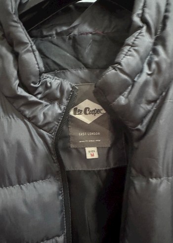 Gri Erkek Sokak Stili Fermuarlı Mont - Görsel 2