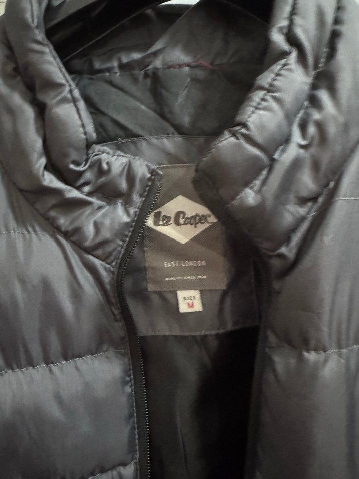 Gri Erkek Sokak Stili Fermuarlı Mont - Görsel 2