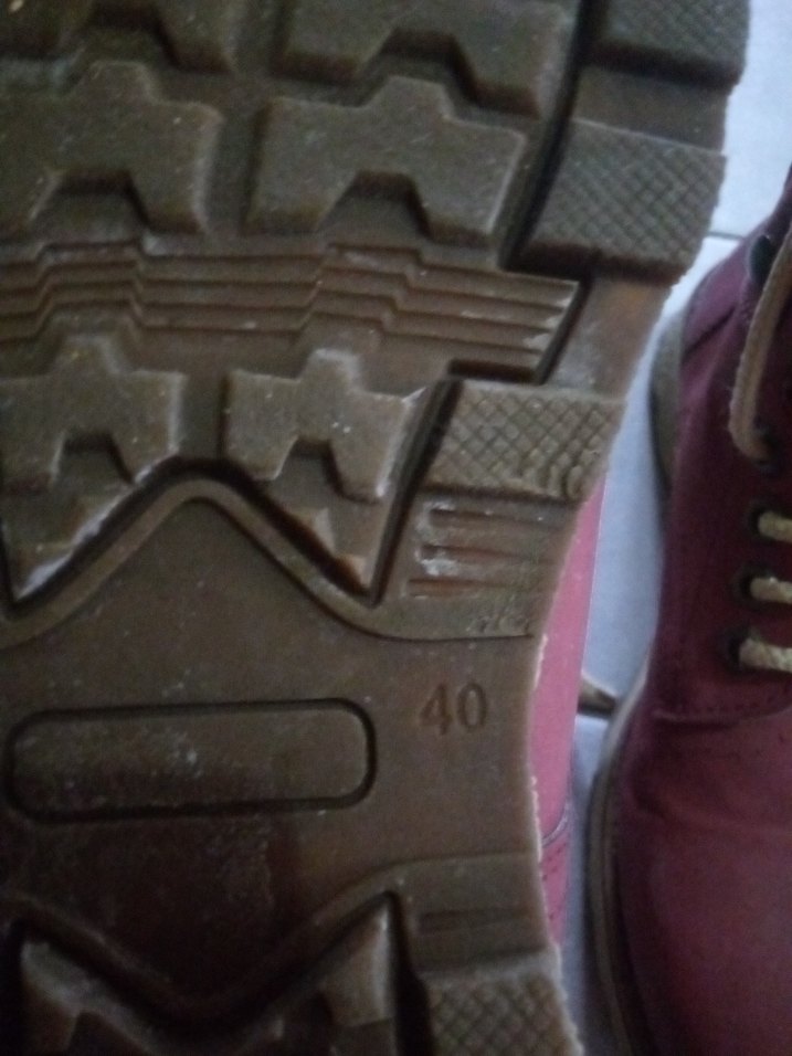 Bordo Süet Bağcıklı Erkek Dolgu Topuk Bot - Görsel 3