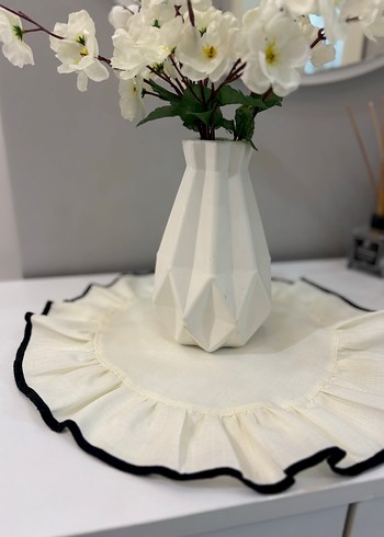 Kenar biyeli krem renk supla - Görsel 2