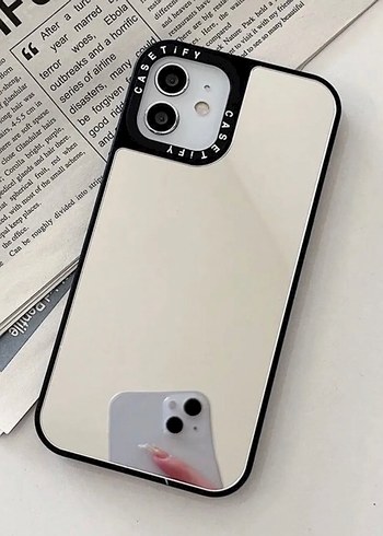 Düz Aynalı Telefon Kılıfı