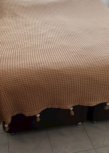 Bej Kareli tek pike - Görsel 3