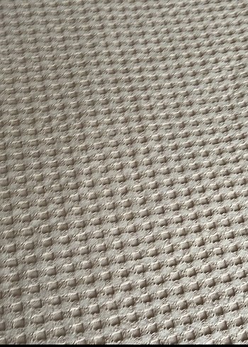 Bej Kareli tek pike - Görsel 4