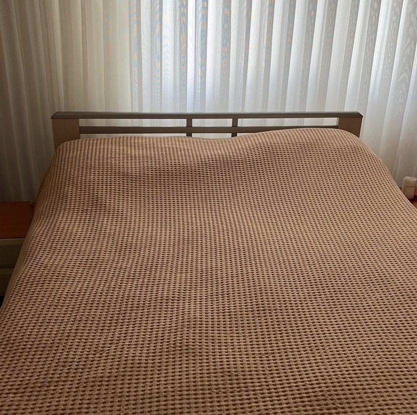 Bej Kareli tek pike - Görsel 2