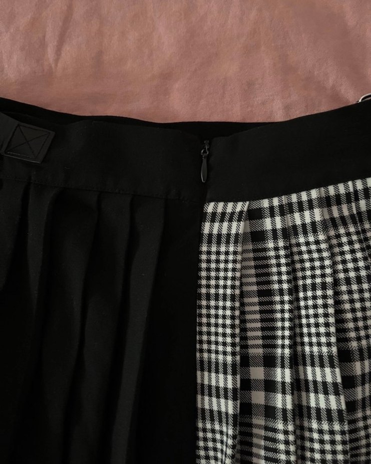 Kadın Siyah Pilili Etek - Görsel 4