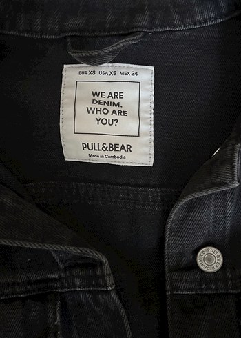 Pull and Bear Kadın pull and bear Denim Ceket
