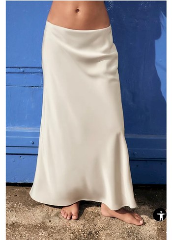 Zara Zara Midi Kadın Etek