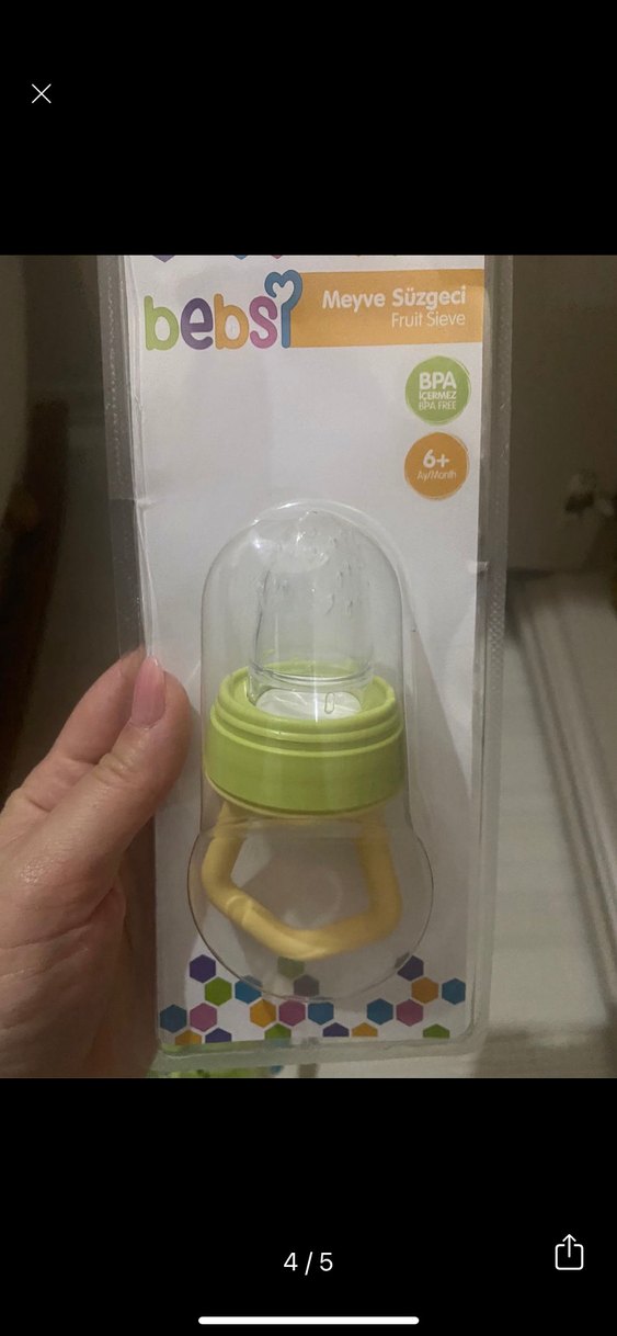 1 biberon , 2 meyve süzgeci - Görsel 4