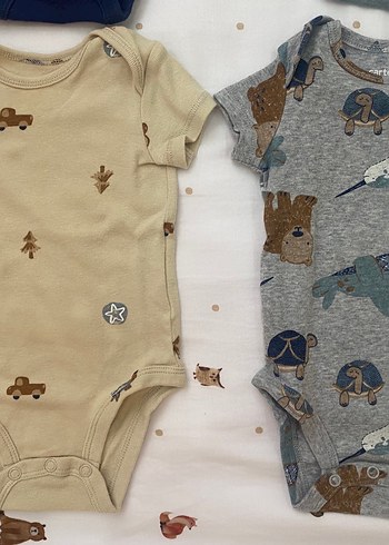 Carters kısa kol çıtçıtlı zıbın - Görsel 2