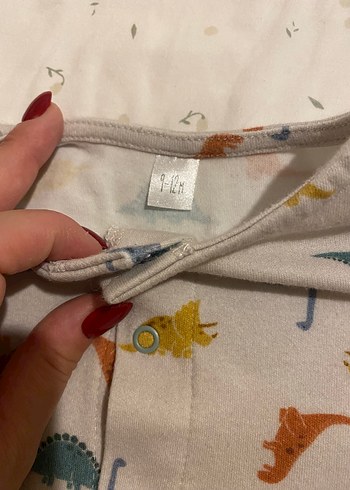 1 Yaş Beden gri Renk Miela kids 3lü takım