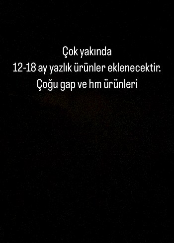 Yazlık takımlar 12-18 ay