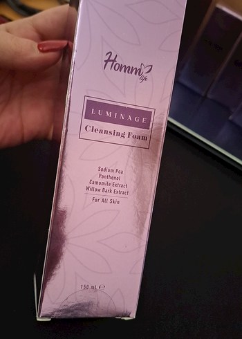 Homm kozmetik LUMINAGE SERİSİ AYDINLATICI RENK AÇICI BAKIM SETİ - Görsel 2