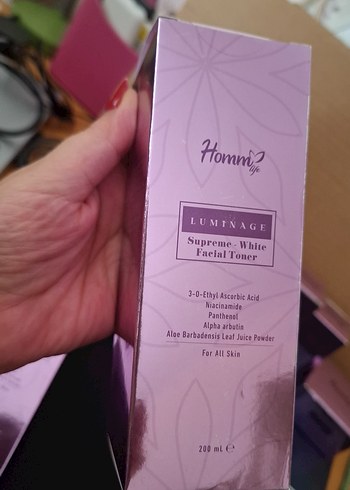 Homm kozmetik LUMINAGE SERİSİ AYDINLATICI RENK AÇICI BAKIM SETİ - Görsel 3