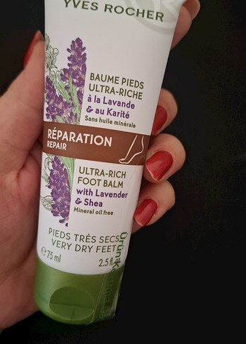 Yves Rocher Lavanta & Shea Ayak Balmı 75ml - Görsel 5