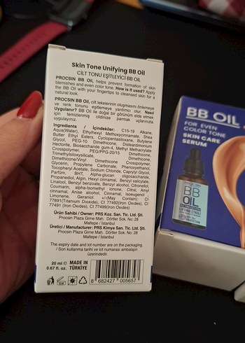 Parlak Bej BB Oil Cilt Bakım Serumu - Görsel 3