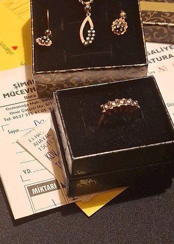 Gerçek Elmas sertifikalı faturalı mücevher takılar - Görsel 2