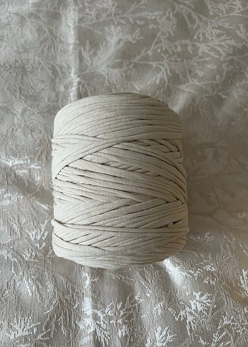 Esnek Yapıda Krem Penye İp - Görsel 2