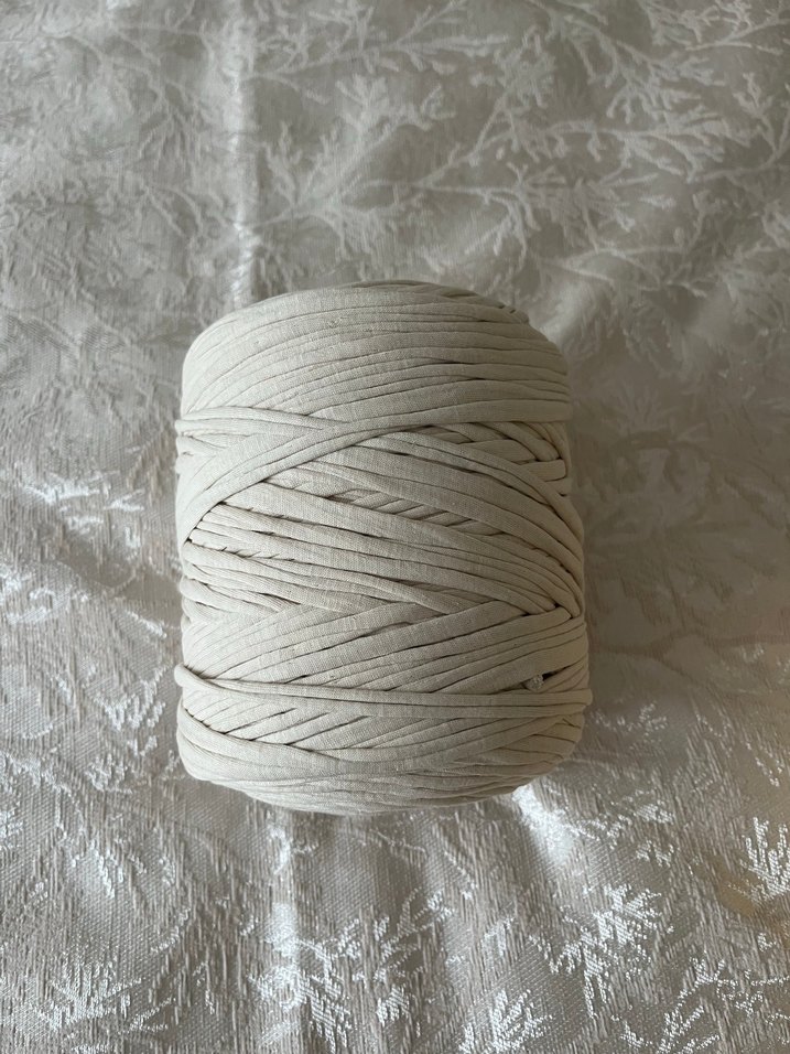 Esnek Yapıda Krem Penye İp - Görsel 2