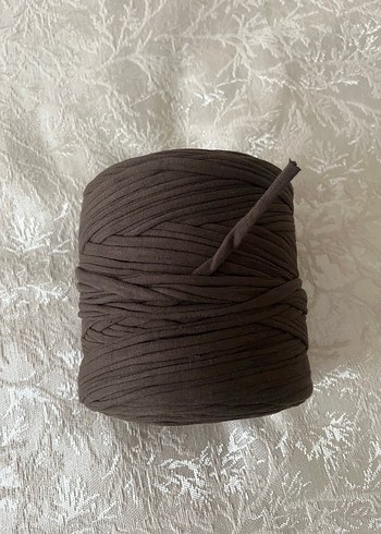 Koyu Kahverengi Esnek Penye İp - Görsel 2
