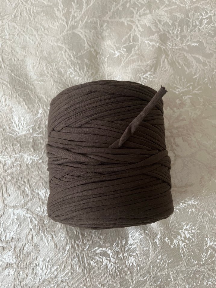Koyu Kahverengi Esnek Penye İp - Görsel 2