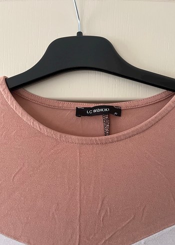 Uzun Kollu Siyah V Yaka Salaş Elbise - Görsel 2