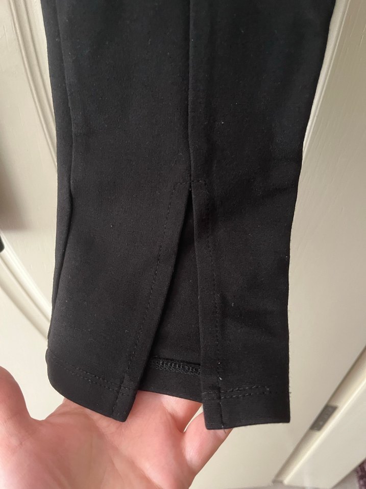 Kadın Siyah Tayt  Pantolon - Görsel 3