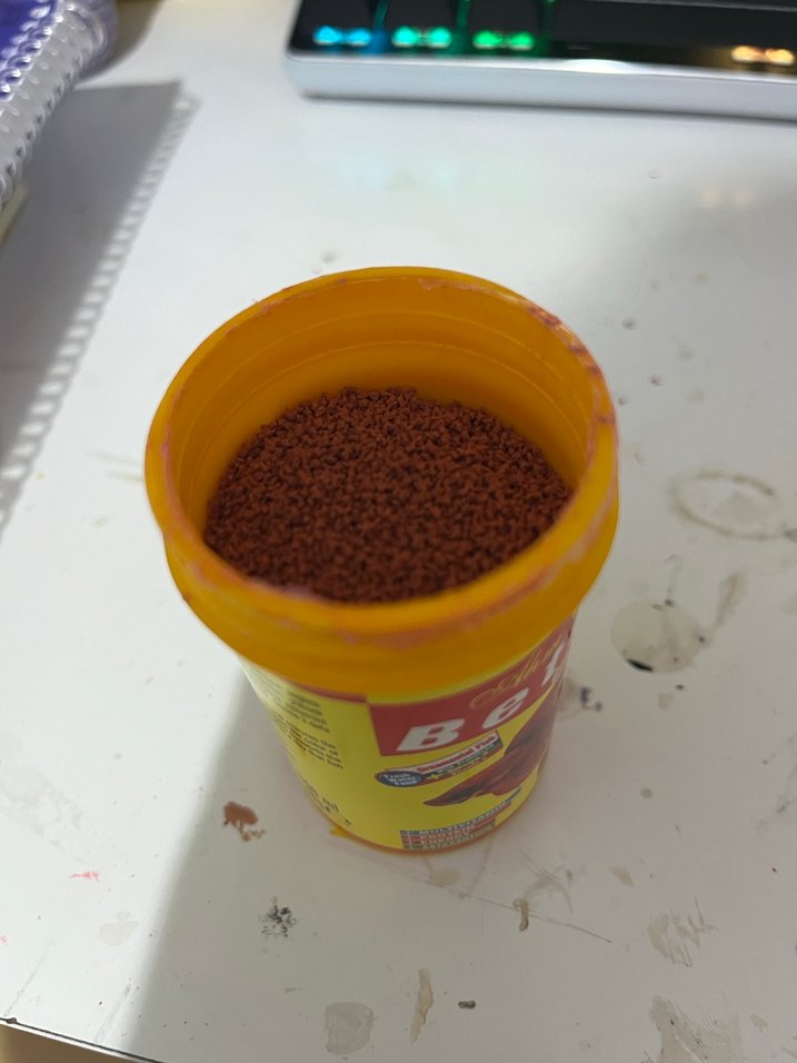 Betta Balık Yemi Granül Sarı Kapaklı - Görsel 2