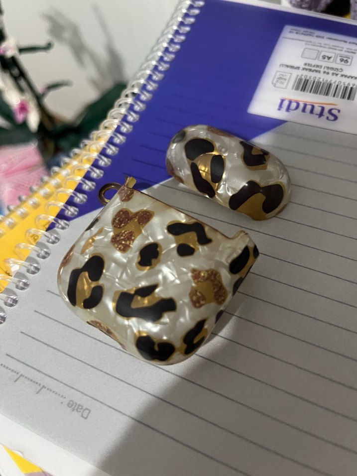 leopar airpods kılıfı - Görsel 2