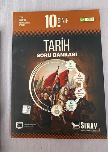  Beden sınav yayınları 10.sınıf tarih ve coğrafya test kitabı