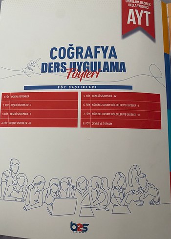  AYT Coğrafya DUF Ders Uygulama Föyleri