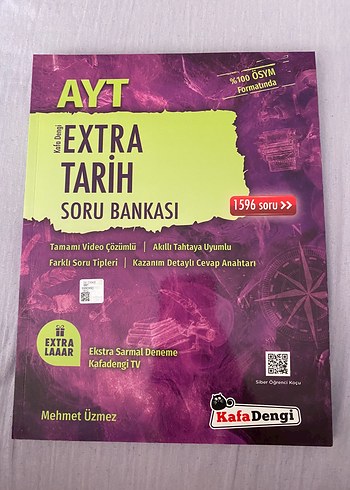 AYT Extra Tarih Soru Bankası - Mehmet Üzmez