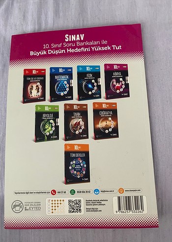  10. Sınıf Kimya Soru Bankası - Sınav