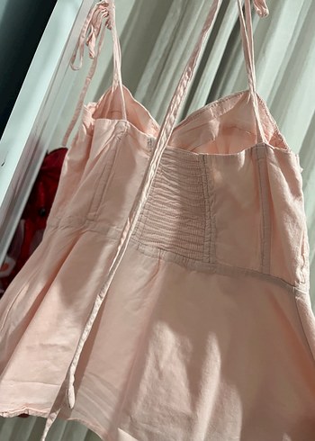 Pembe Straplez Mini Büstiyer - Görsel 3