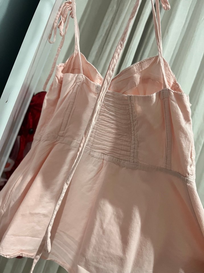 Pembe Straplez Mini Büstiyer - Görsel 3