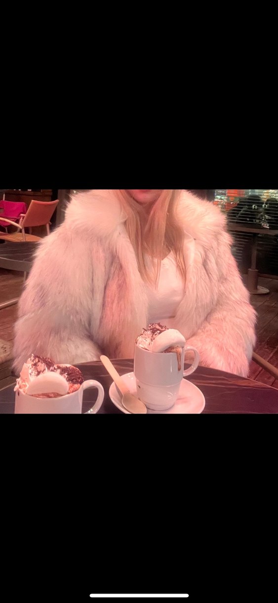 Beyaz Suni Kürk Ceket - Görsel 3