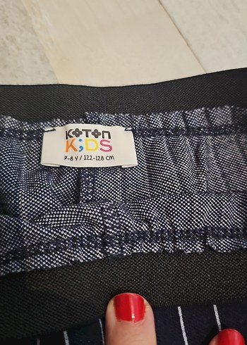 Lacivert Çizgili Pilili çocuk tayt - Görsel 4