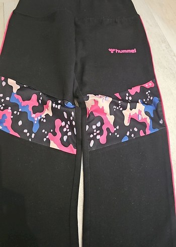 çocuk Siyah Pembe tayt - Görsel 2