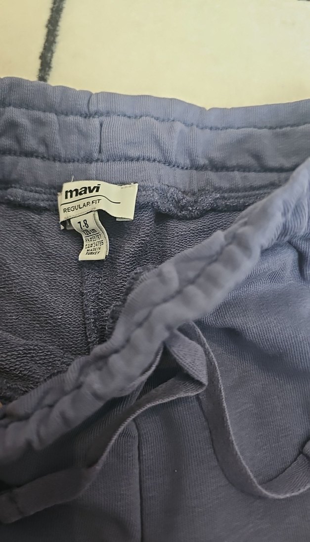 mor kız Çocuk Rahat Kesim Eşofman Altı - Görsel 3