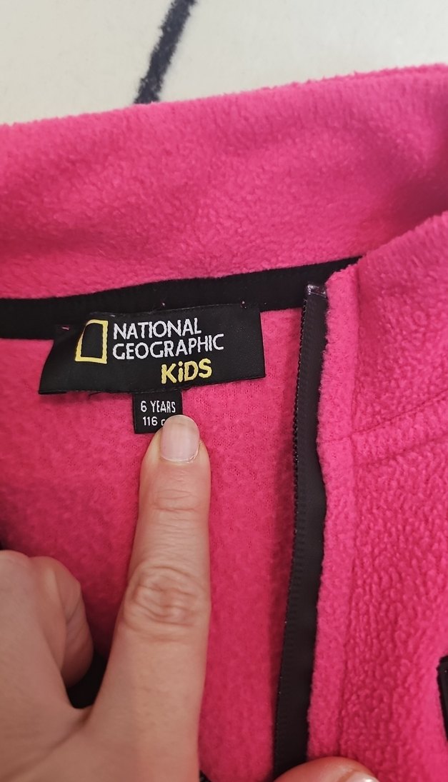 Kız Çocuk Pembe Fermuarlı Sweatshirt - Görsel 4