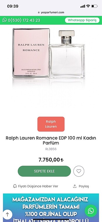 Ralph lauren parfüm
