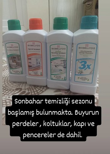 Sonbahar Temizlik Şampuanları Seti