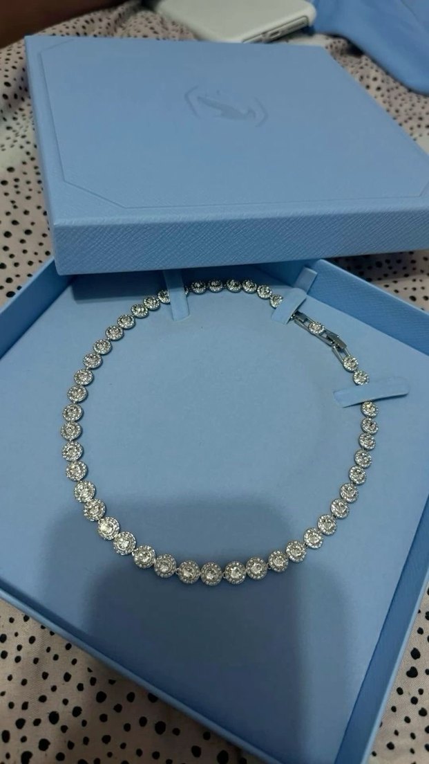 Swarovski gerdanlık kolye tennıs - Görsel 2