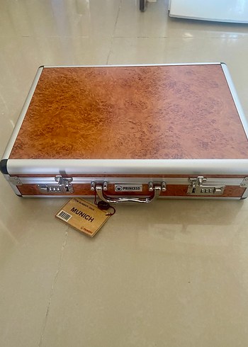 Beden Kilitli Vintage Kahverengi Erkek Evrak Çantası