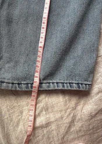 Mavi Kadın Bol Kesim Midi Denim Jean kot - Görsel 8