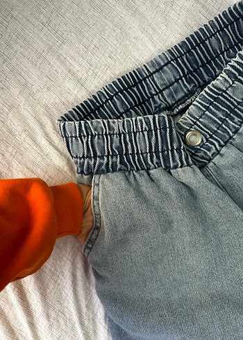 Mavi Kadın Bol Kesim Midi Denim Jean kot - Görsel 6