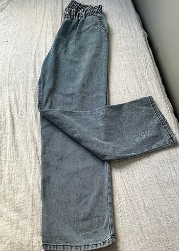 Mavi Kadın Bol Kesim Midi Denim Jean kot - Görsel 9