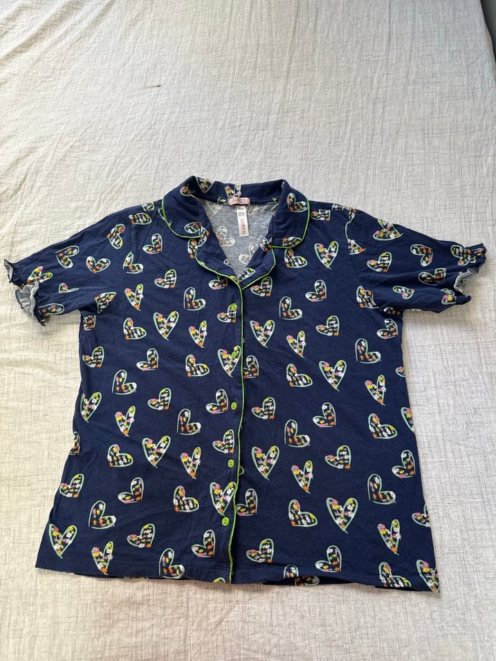 Bohem Desenli Kadın Pijama Takımı - Görsel 4