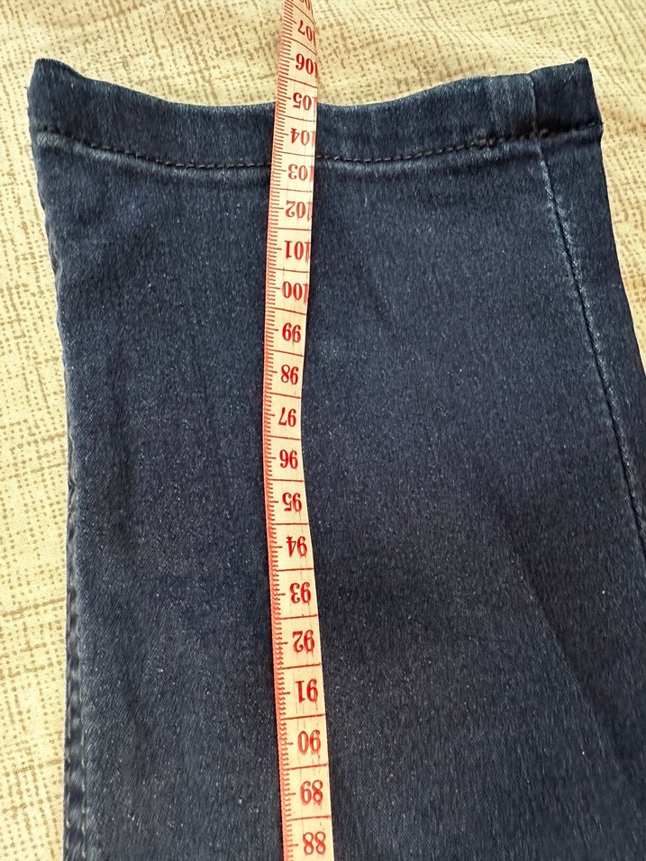 Kadın Lacivert Regular Fit Denim Jean - Görsel 5