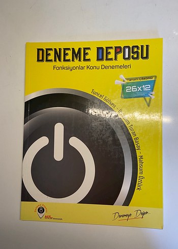 Deneme Deposu Fonksiyonlar Konu Denemeleri
